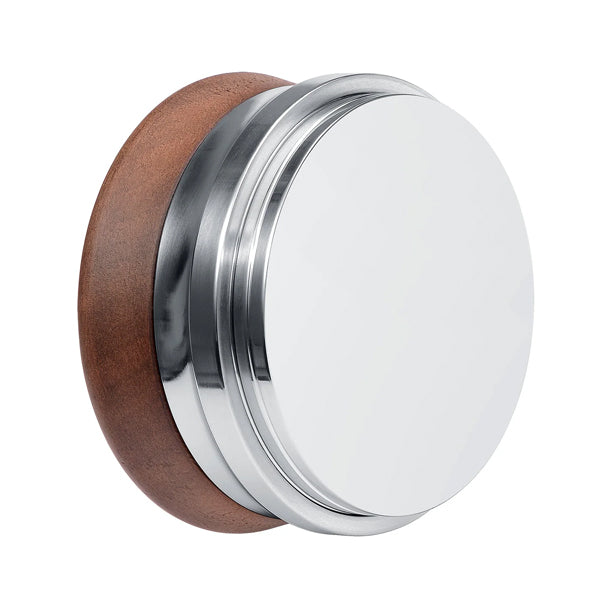 Premium Walnut Wood Espresso Tamper & Coffee Distributor Kit - Barista Tools for Perfect Coffee Grounds, Home & Cafe Use