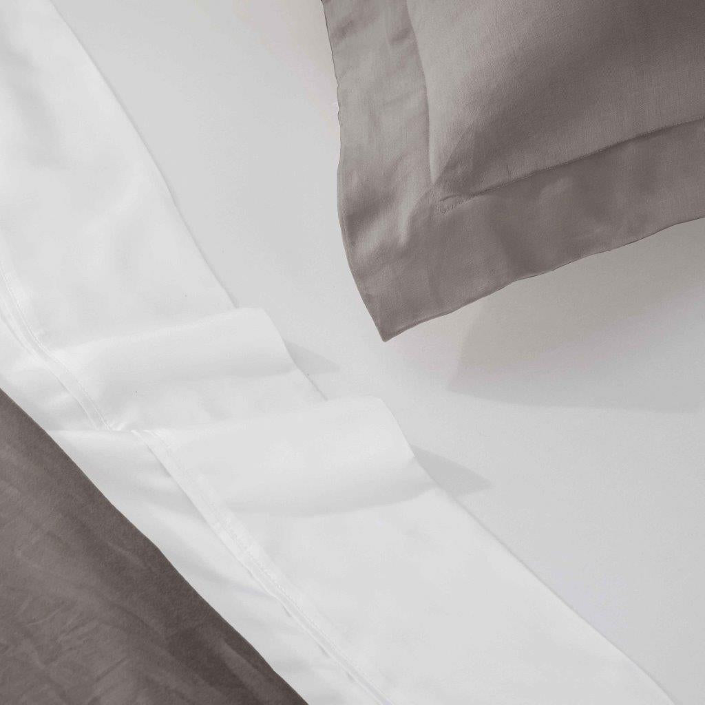Premium Egyptian Cotton 400 Thread Count Duvet Cover Set - Ultra Soft & Breathable Bedding for Luxury Hotels & Master Bedrooms