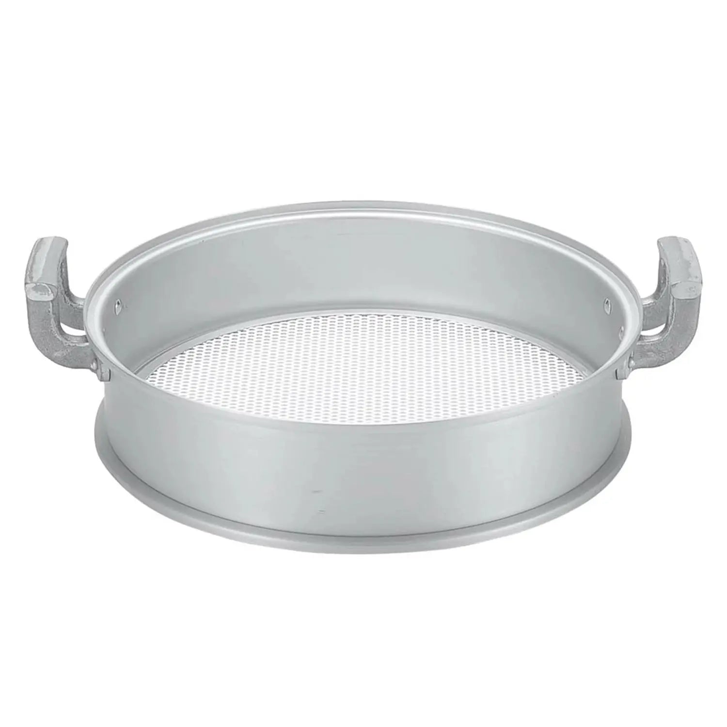 EBM Aluminum Steamer Basket for Vegetables, Dumplings & Seafood - Healthy Cooking, Stainless Steel Pot Insert, Multi-Layer Food Steamer for Stovetop & Rice Cooker Use
