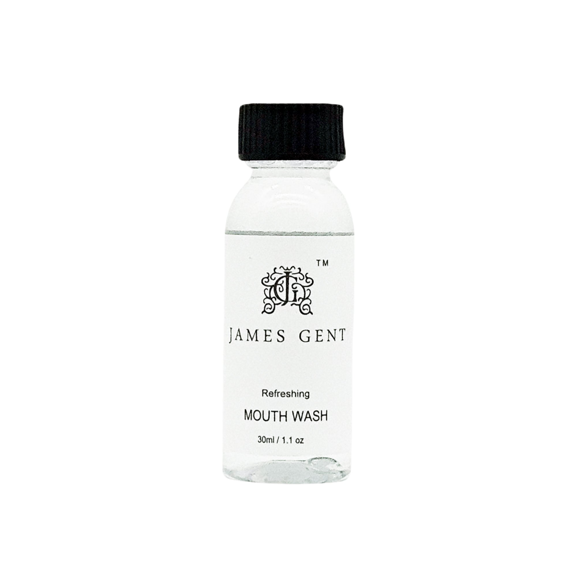 50 / 200 Pack James Gent Travel Size Mouthwash Bottles - Bulk Individually Wrapped, Fresh Mint Scent - Perfect for Travel, Gym, Office & On-the-Go Oral Care