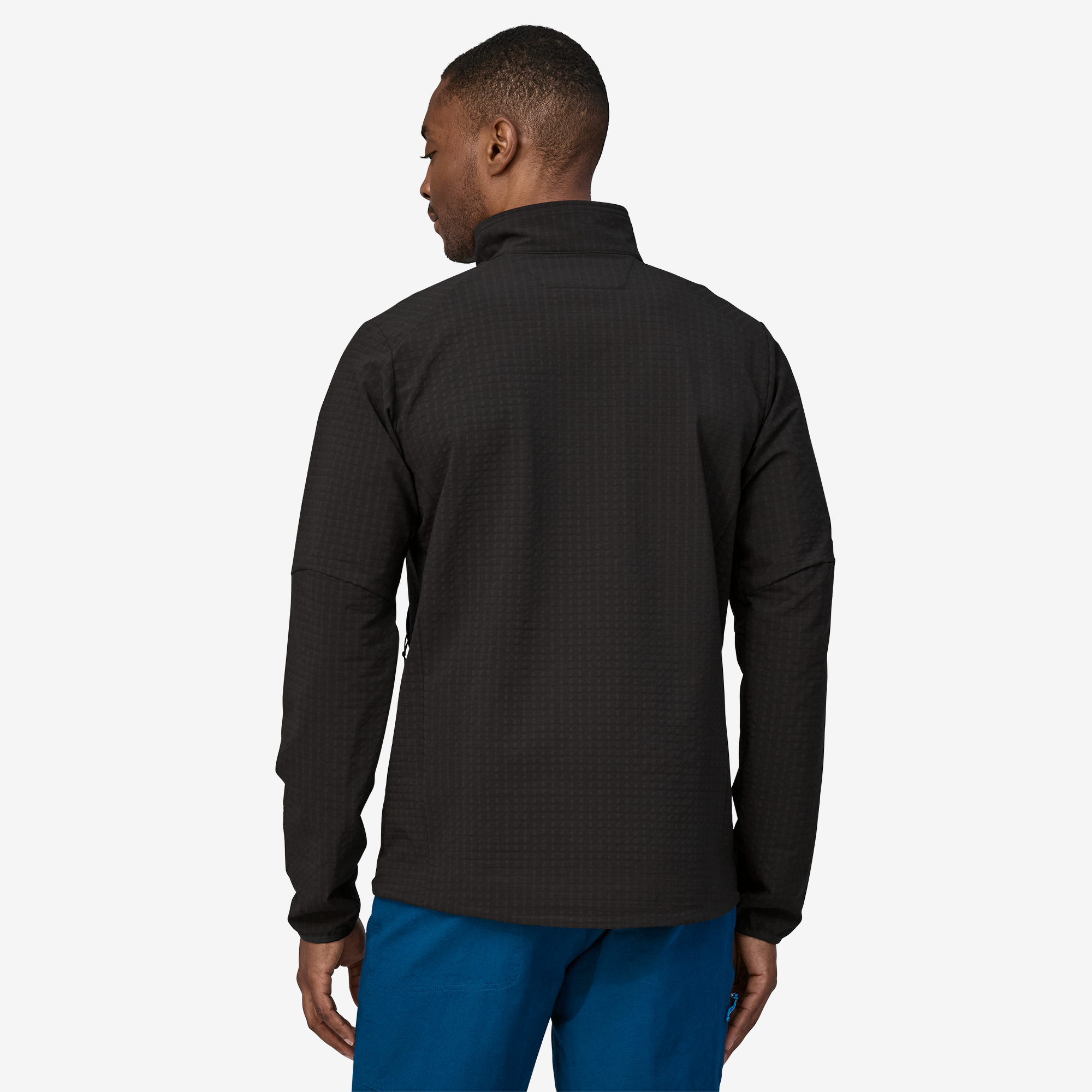 Men's R1® TechFace Fleece Jacket - Lightweight Water-Resistant Outdoor Jacket for Hiking, Camping & Winter Sports