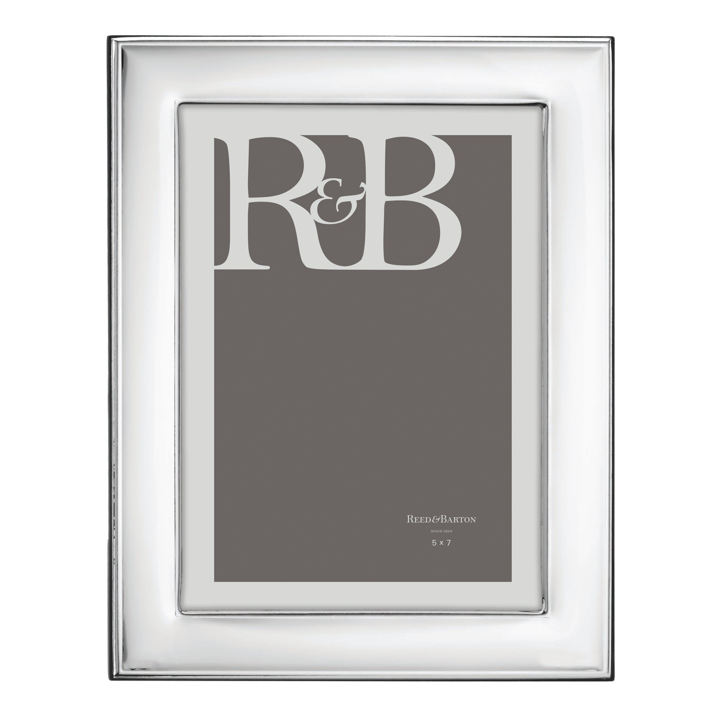 Elegant Naples Silverplate 5 x 7 Photo Frame - Perfect for Wedding, Anniversary & Home Decor Gifts