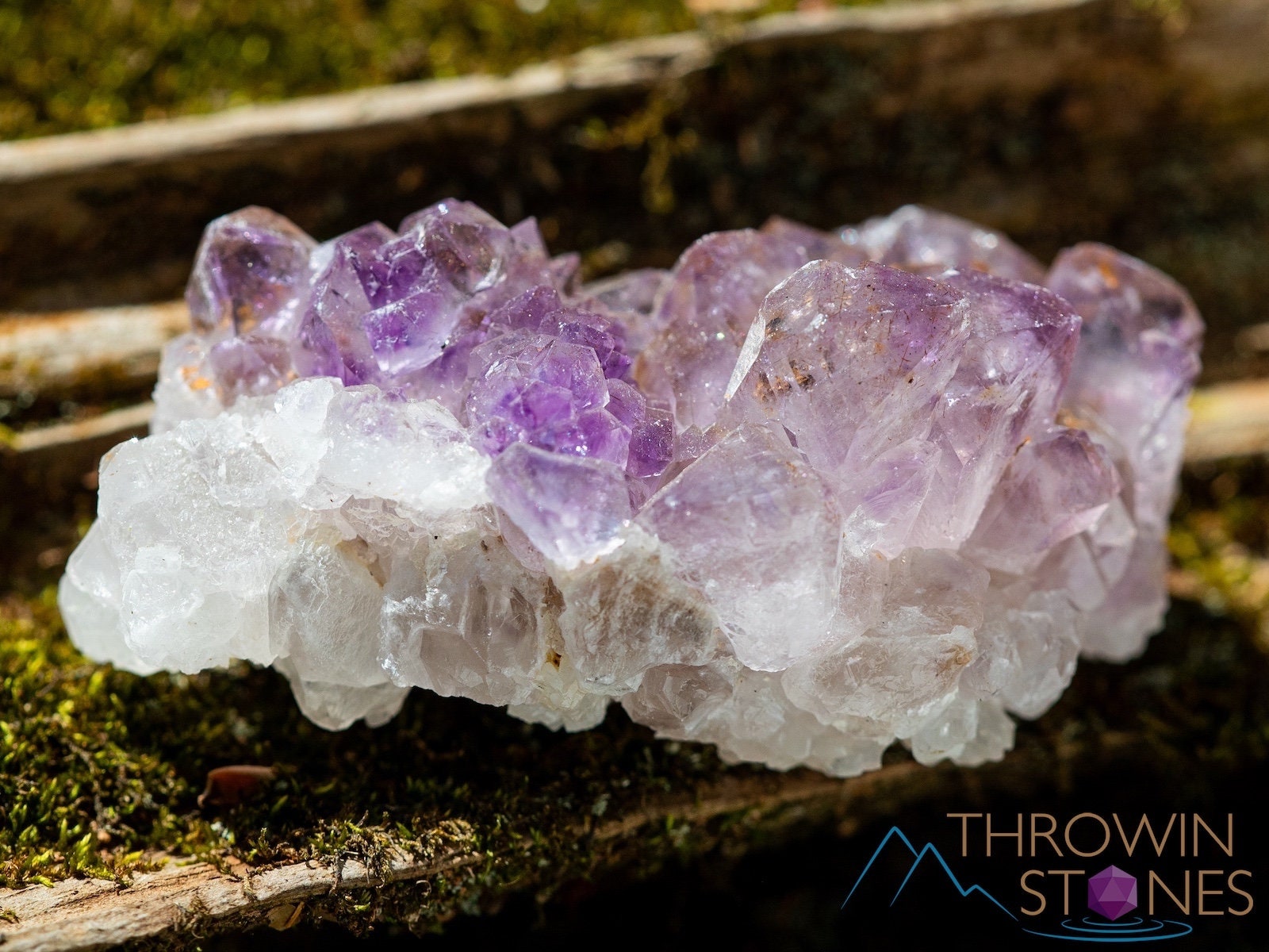Natural Amethyst Raw Crystal Cluster - February Birthstone, Healing Stone, Unique Spiritual Gift for Women & Men, Boho Home Decor for Living Room, Bedroom, Office | 39937 | Perfect for Meditation, Energy Cleansing & Feng Shui