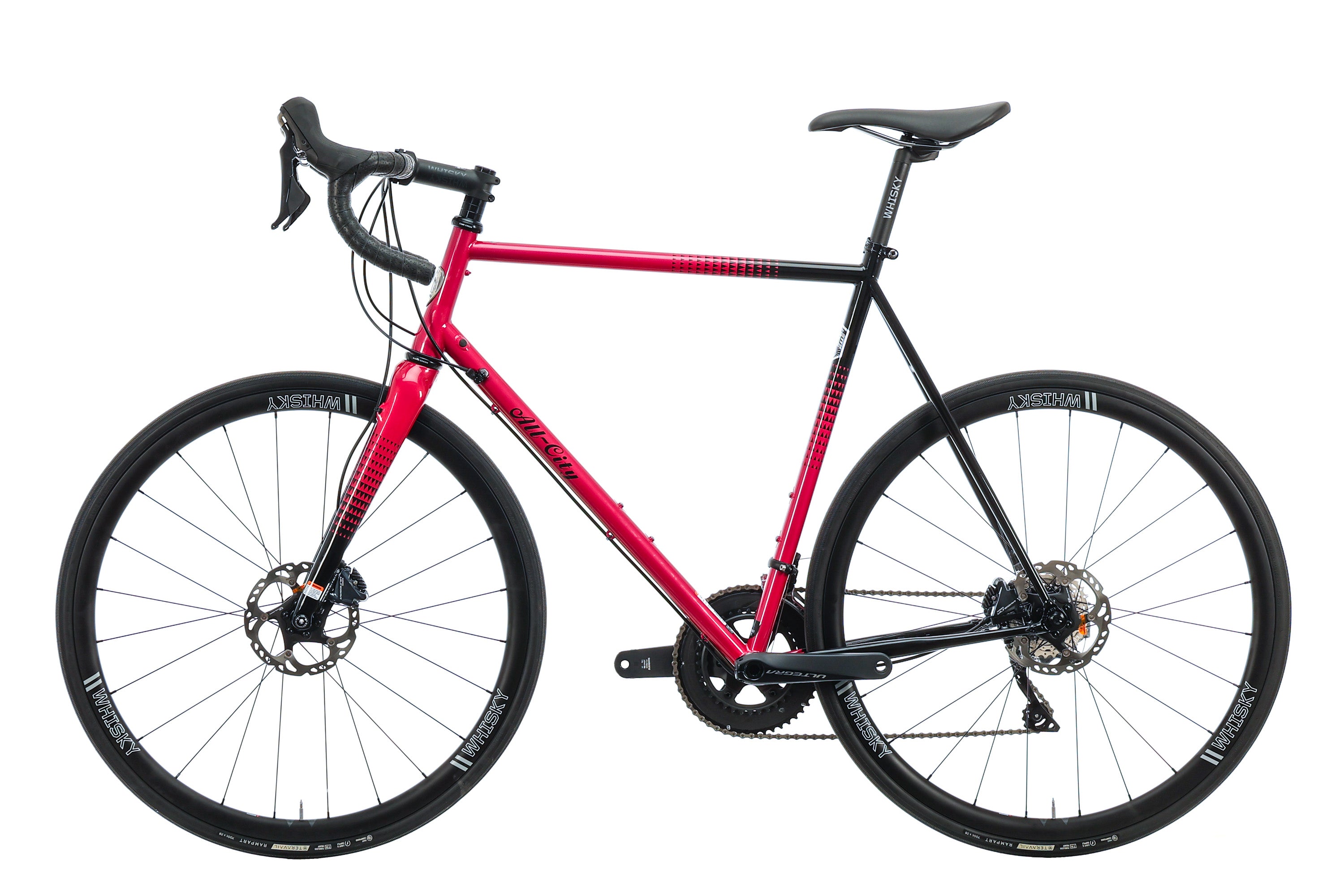 2023 All City Zig Zag Ultegra Road Bike - 58cm Carbon Frame for Racing & Endurance Riding - Perfect for Urban Commuting & Long-Distance Cycling