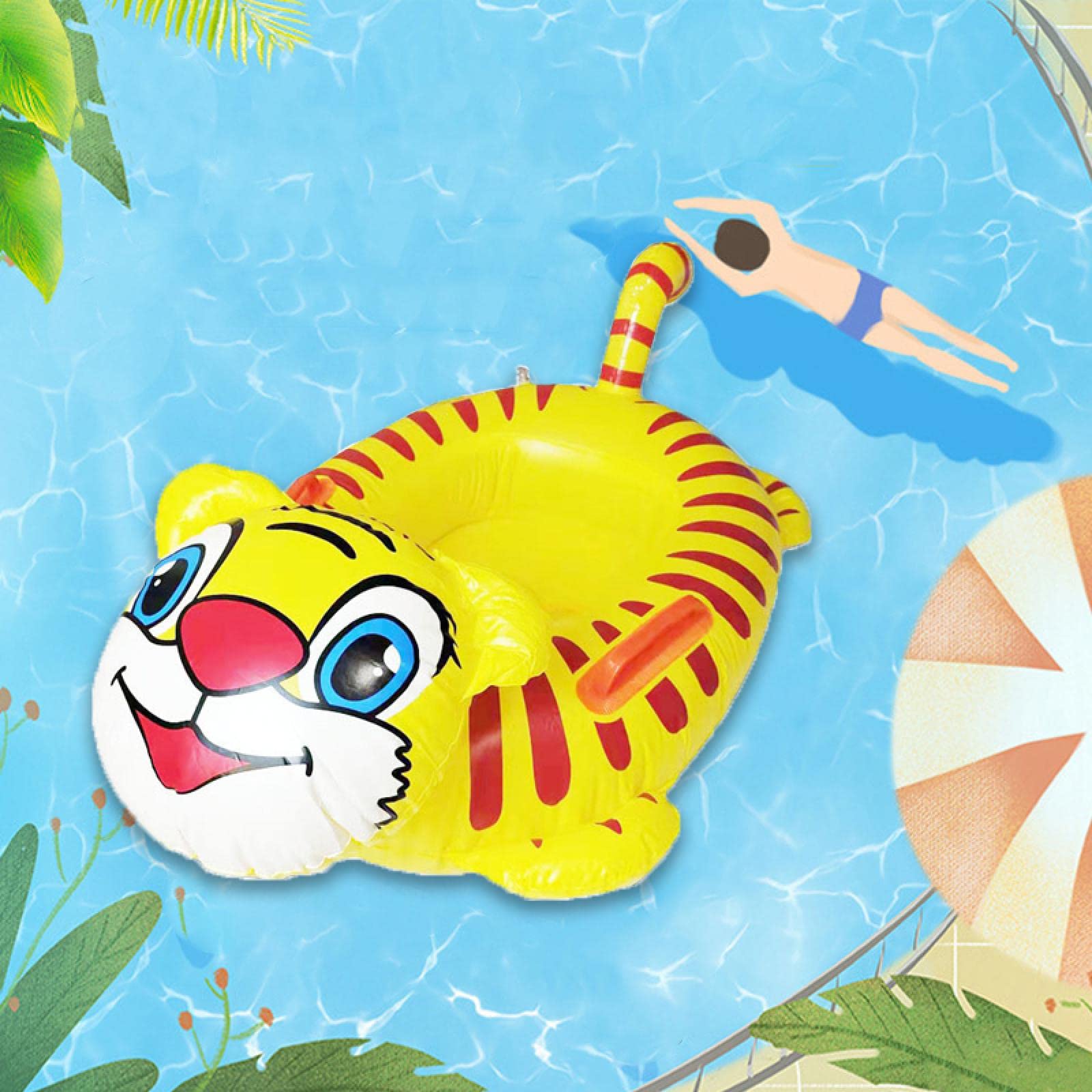 **Premium Heavy-Duty Inflatable Pool Floats for Adults & Kids – Durable Pool Floaties, Beach Toys for Outdoor Swimming, Lounging & Relaxation by the Pool or Ocean**