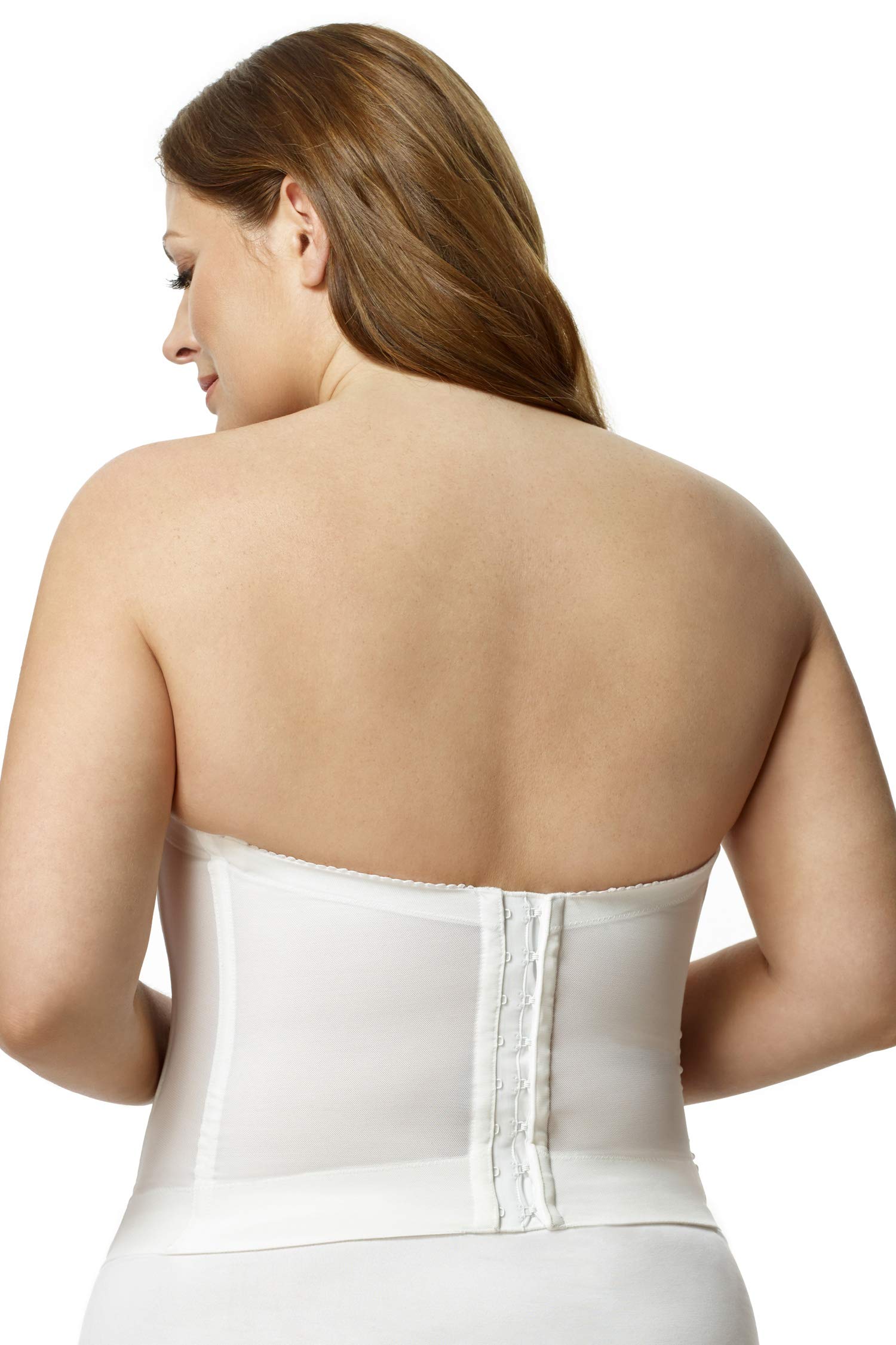 Elila Women's 6421 Strapless Longline Underwire Bra - Comfortable Support for Evening Gowns, Wedding Dresses & Formal Wear
