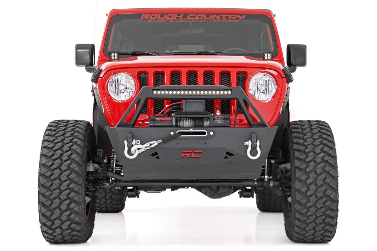 Rough Country Front & Rear Fender Delete Kit for 2018-2024 Jeep Wrangler JL - 10539 | Off-Road Accessories for Enhanced Jeep Customization & Style