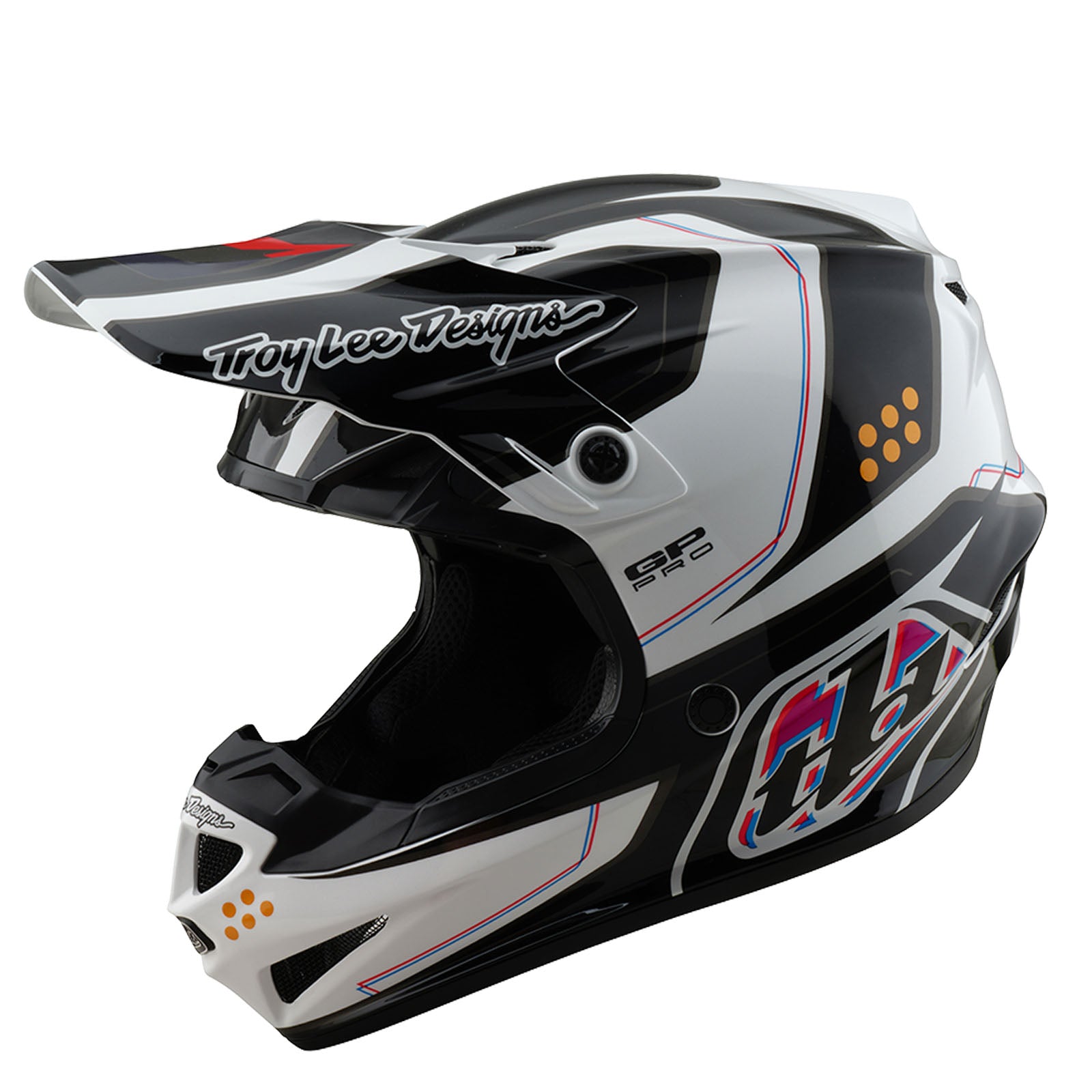 Youth GP Pro Helmet Trooper White - Lightweight & Durable Motorcycle Helmet for Kids - Perfect for Racing, Motocross & Outdoor Adventures