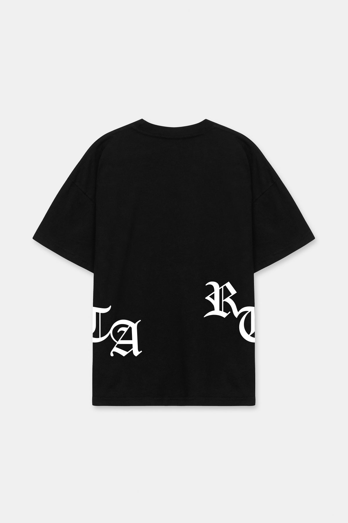 COLT TEE | Black & White Wrap Around T-Shirt for Men & Women | Casual Wear, Street Style, Everyday Outfits