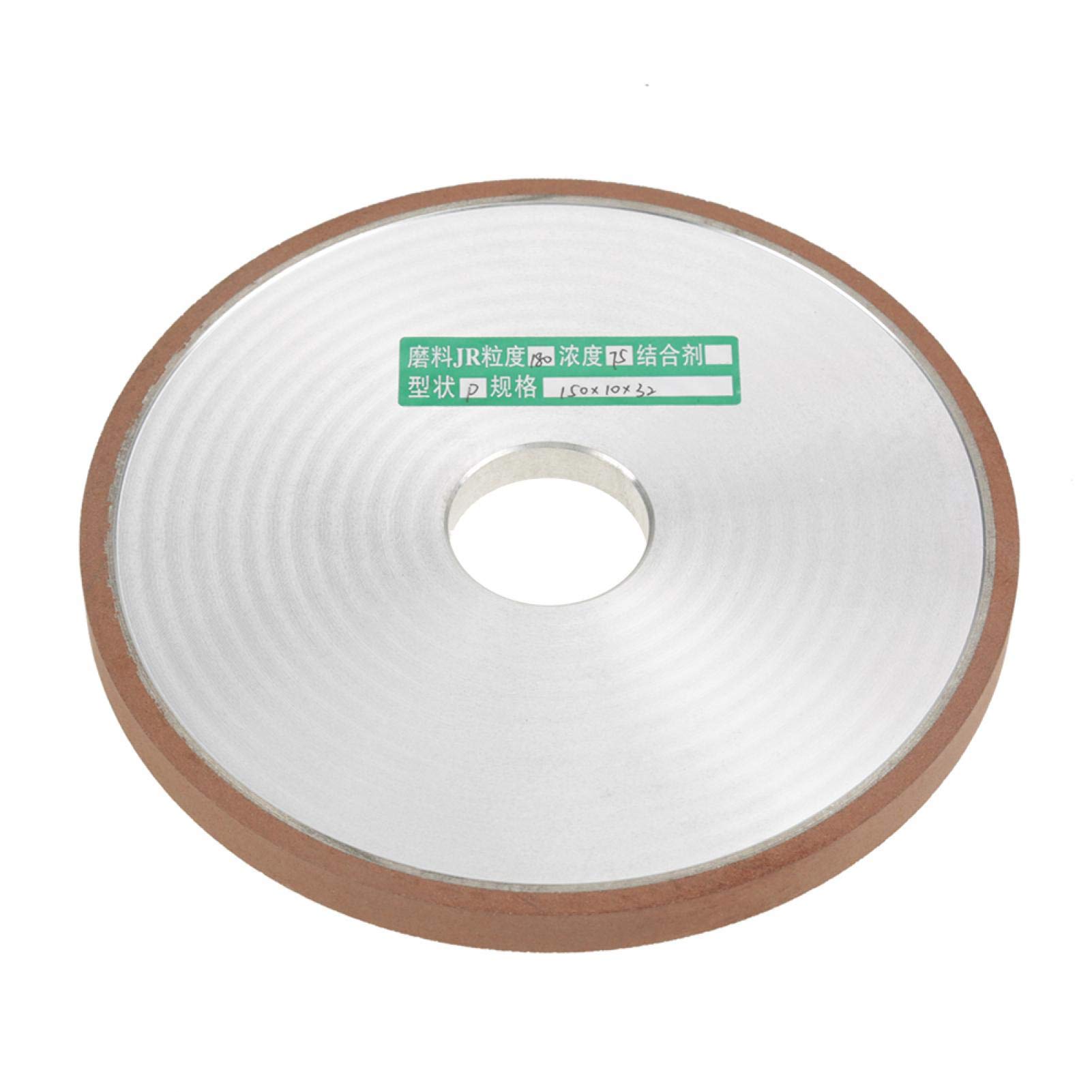 Tyenaza 180 Grit Diamond Resin Grinding Wheel - 1Pc 150x32x10mm for Cutter Grinder & Polishing - Ideal for Sharpening Tools, Metalworking, and DIY Projects
