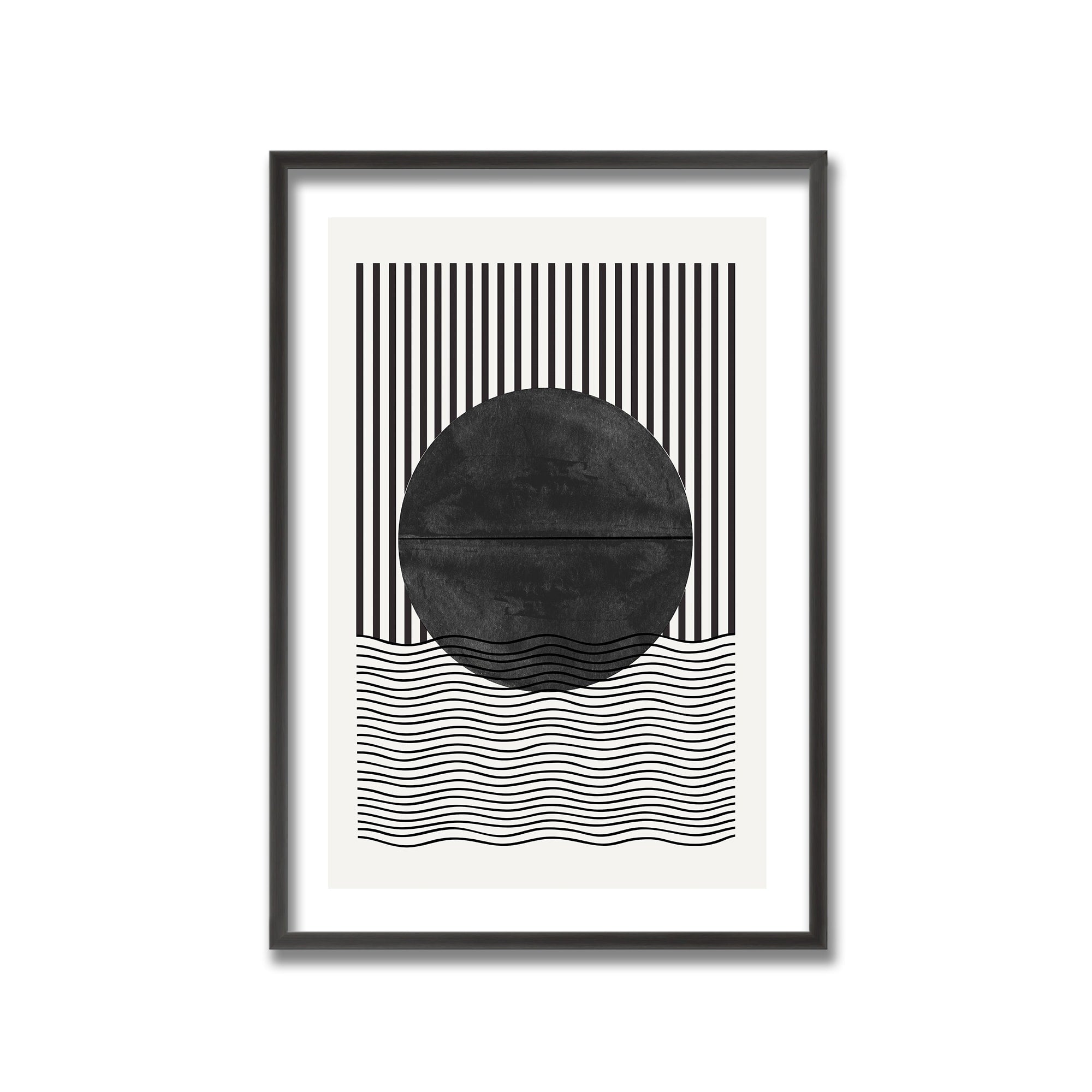 BaB No10. Framed Print Wall Art - Modern Home Decor by The Miuus Studio | Perfect for Living Room, Bedroom & Office Decorations