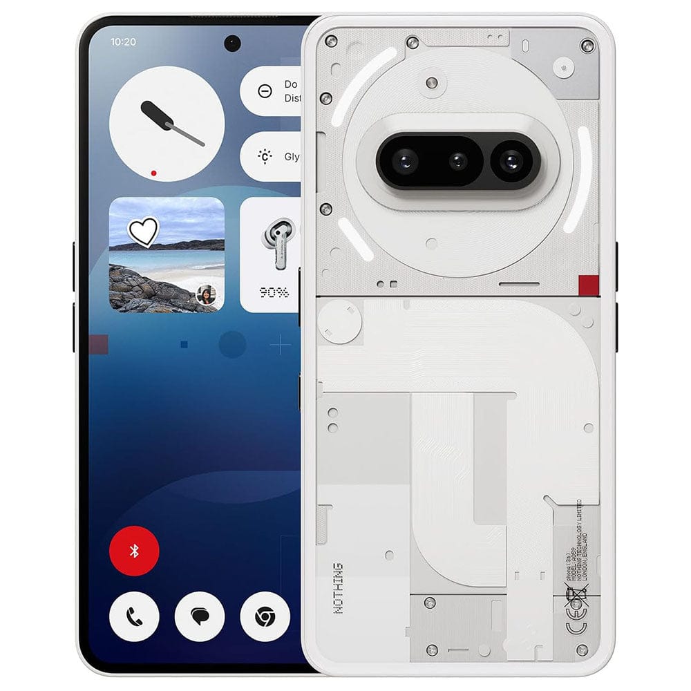 Nothing Phone 3a - Dual SIM Unlocked Smartphone | 8GB RAM 128GB Storage | 5G Connectivity | Perfect for Streaming, Gaming & Productivity on the Go