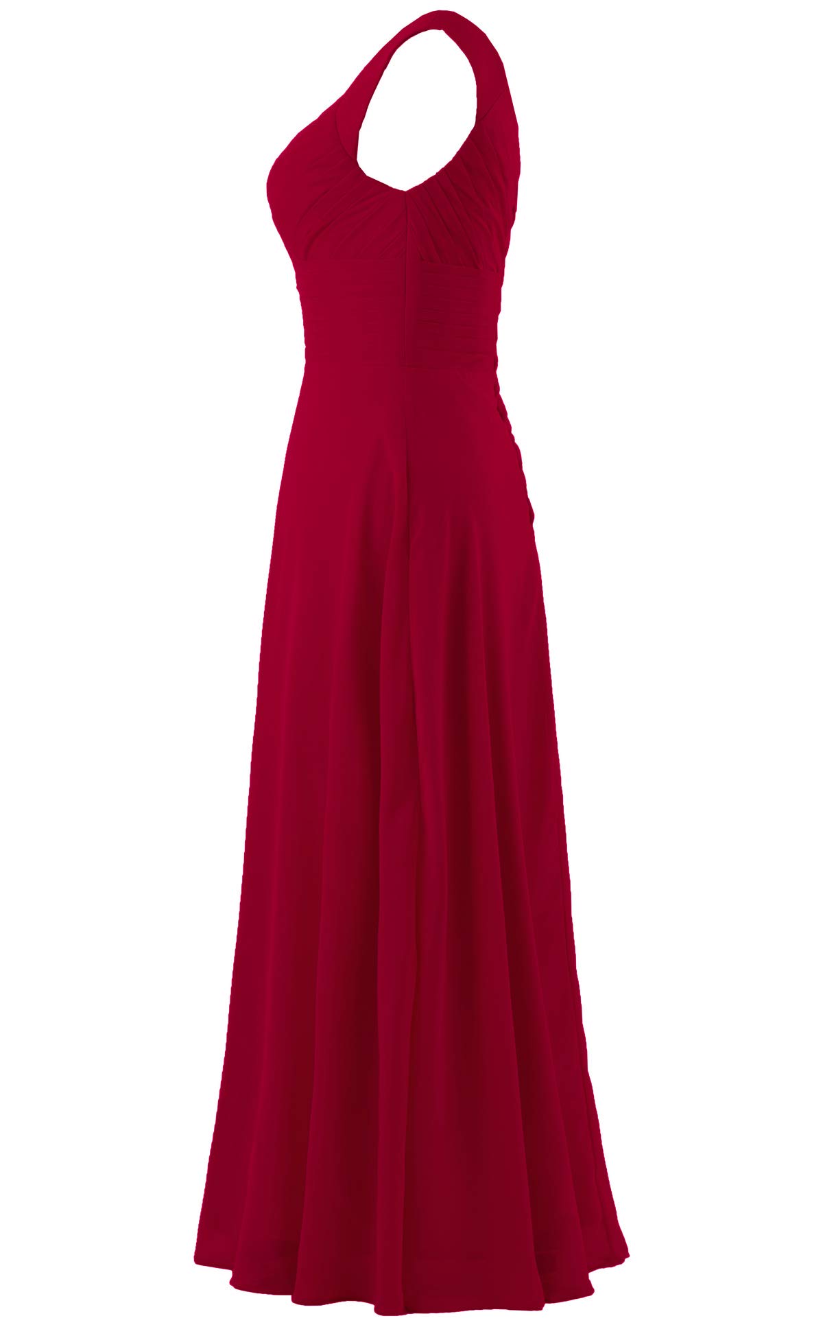 Elegant Strapless Pleated Long Bridesmaid Dress for Prom, Homecoming & Formal Events - Perfect for Weddings, Parties & Special Occasions