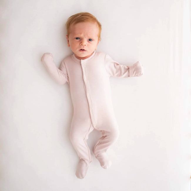 Kyte Baby Snap Footie Pajamas - Soft Organic Cotton Baby Sleepwear for Boys & Girls | Cozy & Breathable for Nighttime & Nap Time Comfort