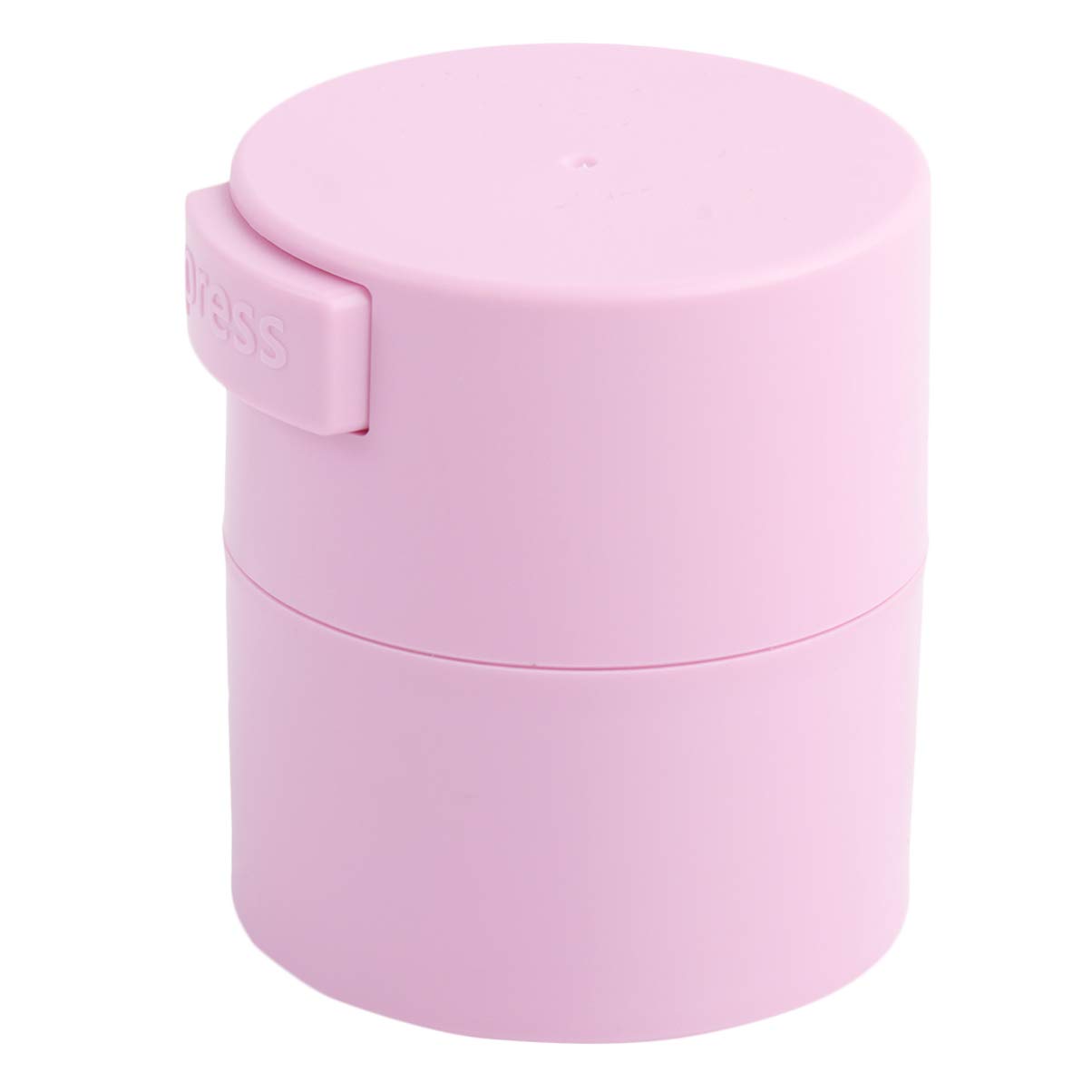 Minkissy Eyelash Glue Storage Jar - Sealed Adhesive Container for Eyelash Extensions - Professional Lash Artist Tool for Eyelash Grafting & Makeup (Pink) - Perfect for Salon, Home Use & Travel