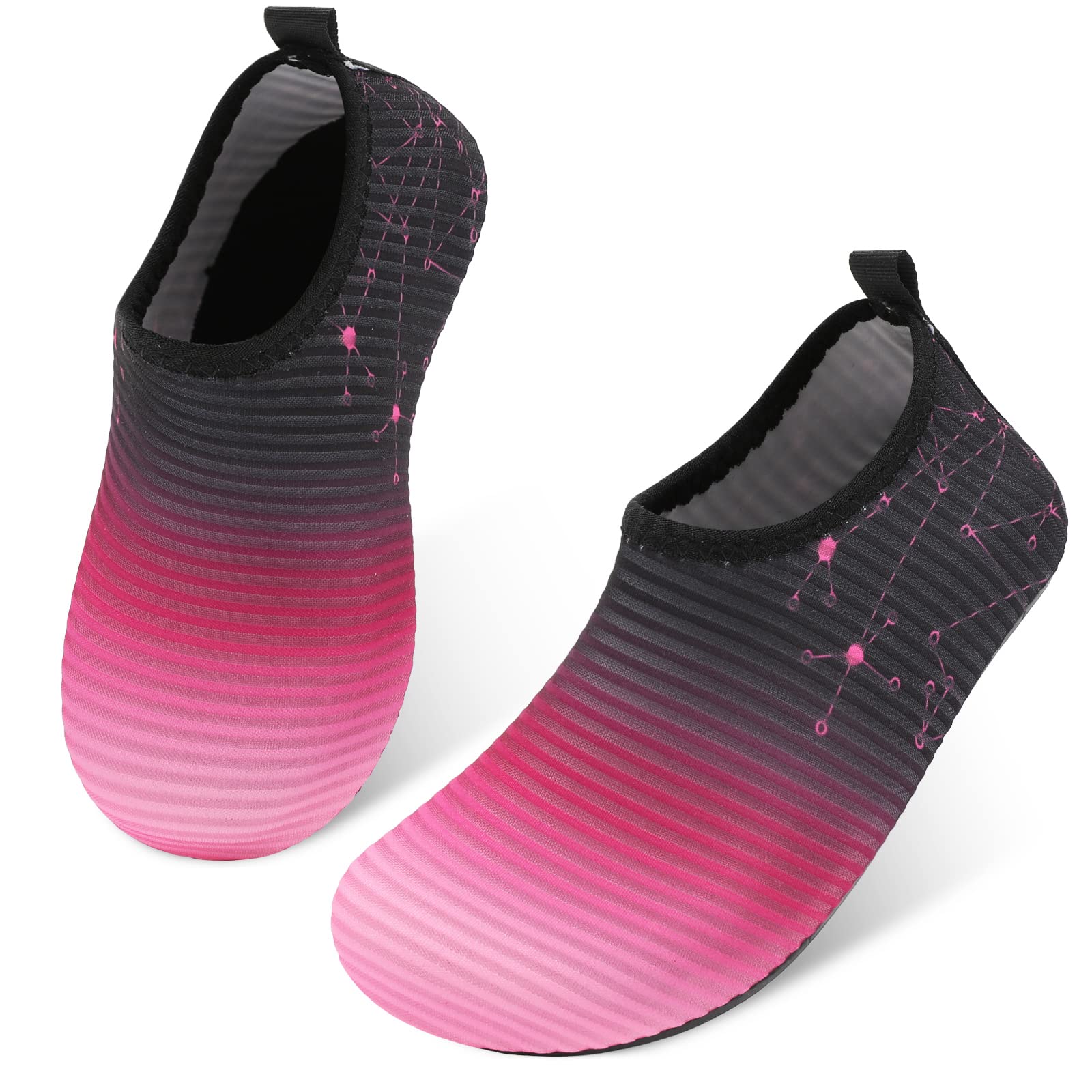 Kids Boys Girls Water Shoes - Quick-Dry Aqua Socks for Beach, Pool, Swimming | Summer Athletic Shoes for Outdoor Water Activities & Sports