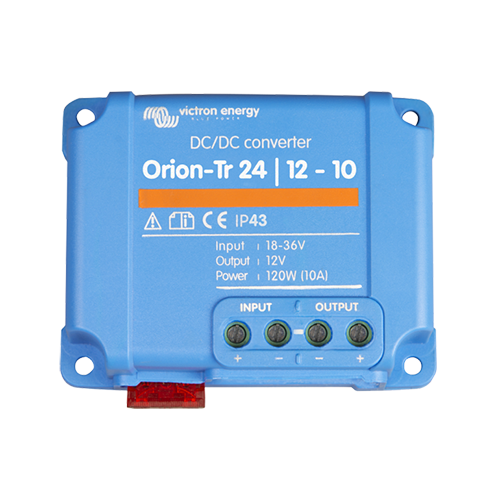 Victron Energy Orion Tr 24/12-10 (120W) DC-DC Converter - 12V Voltage Regulator for RVs, Boats & Solar Systems - Efficient Power Conversion for Off-Grid Applications