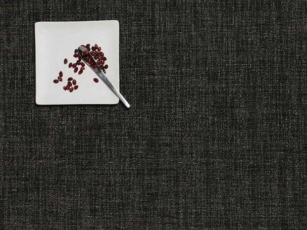 Premium Chilewich Table Mats - Boucle Texture, Rectangle Shape, Noir Black - Perfect for Dining Tables, Kitchen Countertops & Home Decor