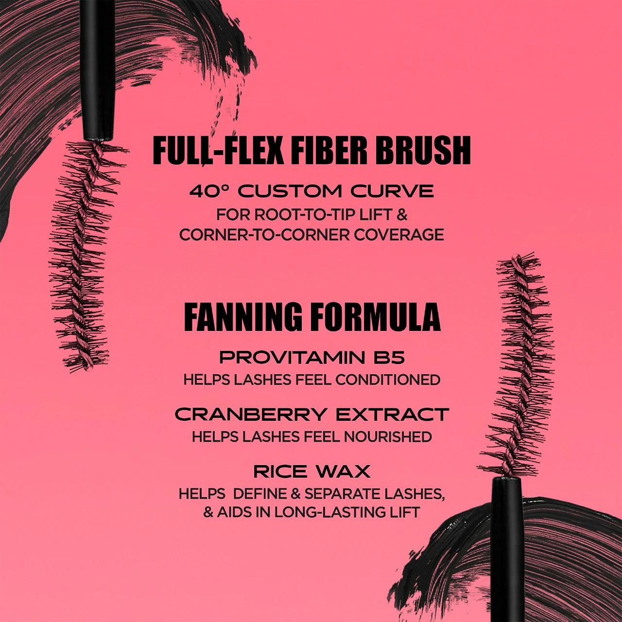 Benefit Cosmetics Fan Fest Fanning & Volumizing Mascara - Hyper Black | New in Box | Lengthening & Volumizing for Dramatic Lashes | Perfect for Parties, Date Nights & Special Occasions