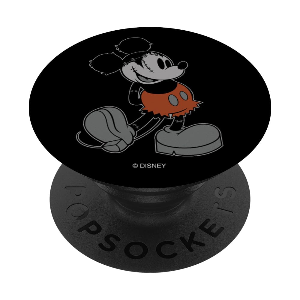 Disney Halloween Mickeystein Pose PopSockets Standard PopGrip - Swappable Phone Grip & Stand for iPhone, Samsung, Smartphones - Perfect for Trick-or-Treating, Costume Parties & Halloween Decorations