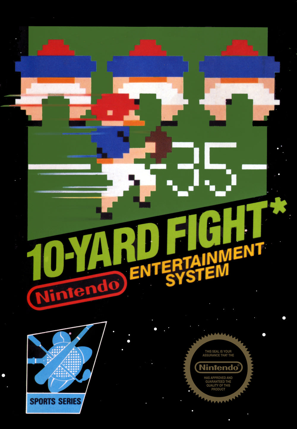 10-Yard Fight NES Game - Classic Football Video Game for Nintendo Entertainment System | Perfect for Retro Gaming Enthusiasts & Collectors