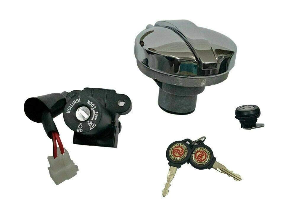 Royal Enfield GT Continental 535cc Universal Key Set - Replacement Motorcycle Keys for GT 535 - Perfect for Spare Keys, Lost Key Replacement & Bike Security (Ideal for Road Trips, Daily Commuting & Motorcycle Enthusiasts)