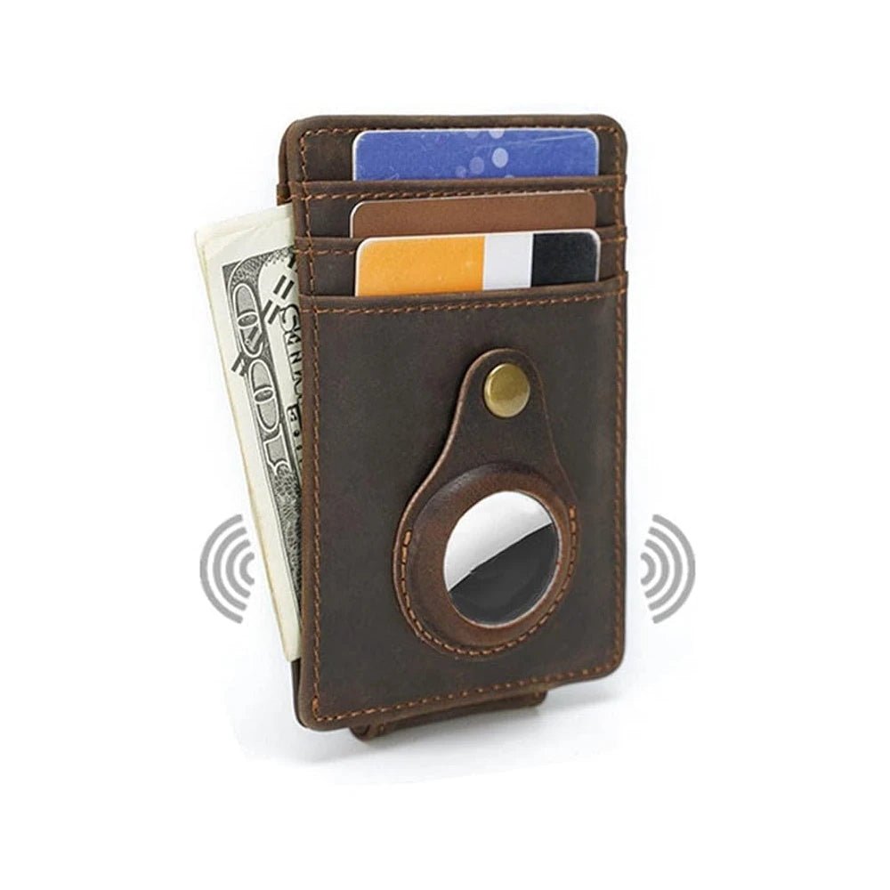 UrbanDefender Genuine Leather RFID Blocking Wallet for Men - Slim Bifold Credit Card Holder with Money Clip - Perfect for Travel, Business & Everyday Carry