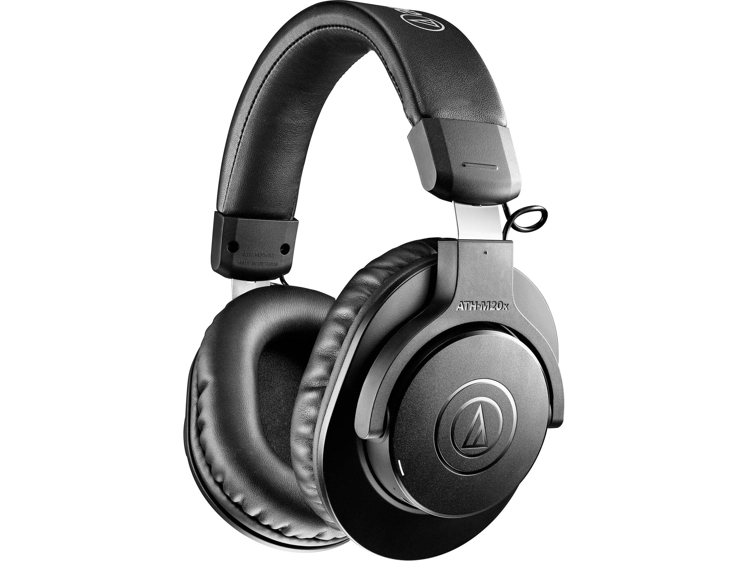 Audio Technica ATH-M20XBT Professional Studio Monitor Headphones - Wireless Bluetooth Over-Ear Headphones for Music Production, Gaming & Podcasting