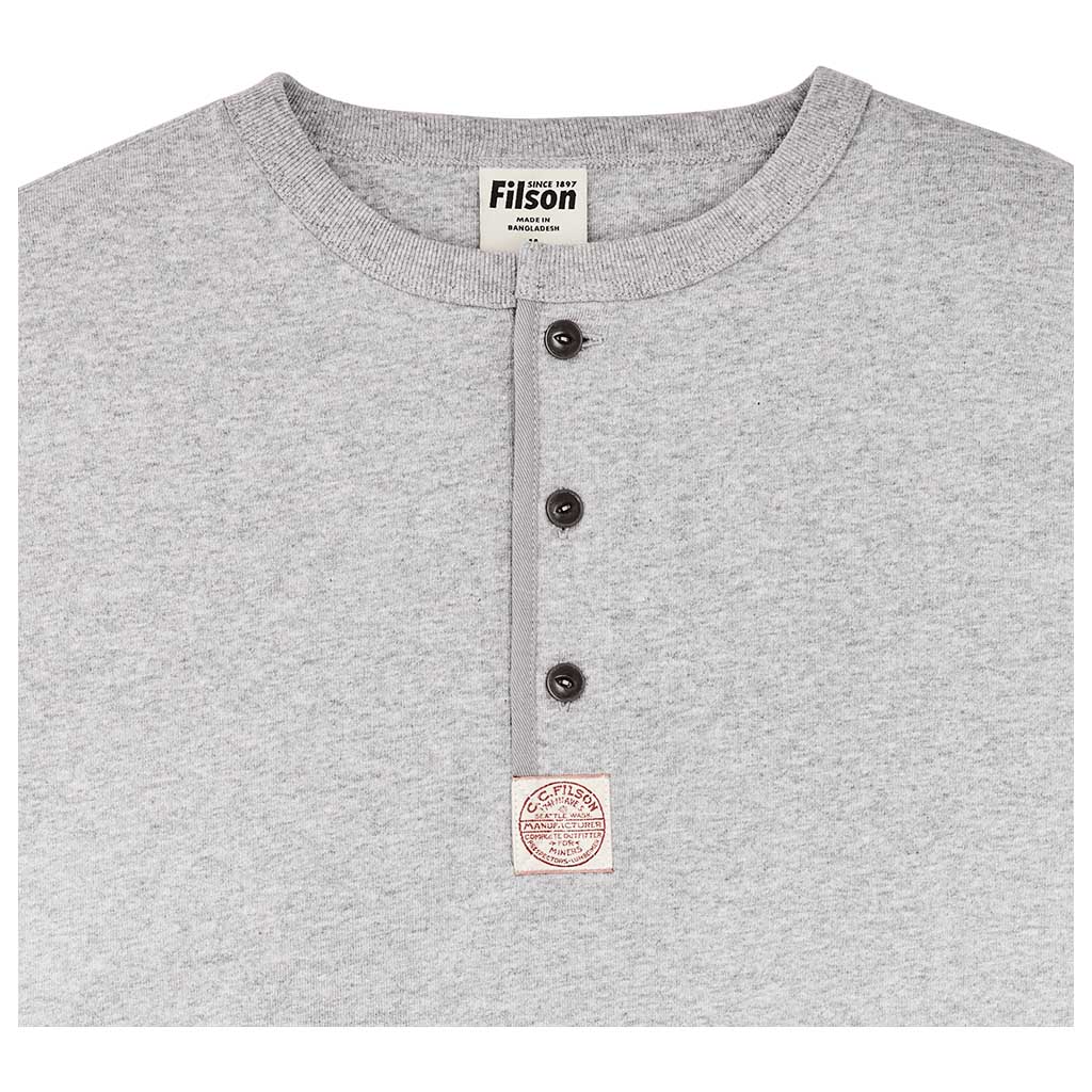 Premium Frontier Henley T-Shirt for Men - Soft Cotton Comfort Fit Casual Shirt - Perfect for Outdoor Adventures & Everyday Wear