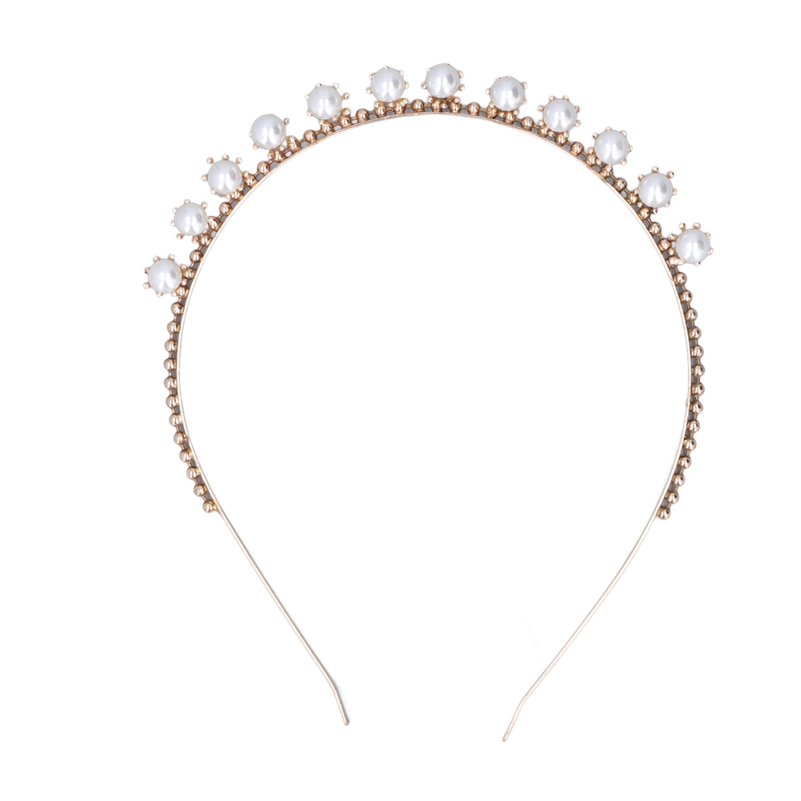 Elegant Faux Pearl Headbands for Women - Wedding Hair Accessories, Bridal Hair Hoops & Bridesmaid Hairbands - Perfect for Weddings, Prom, Parties & Special Occasions