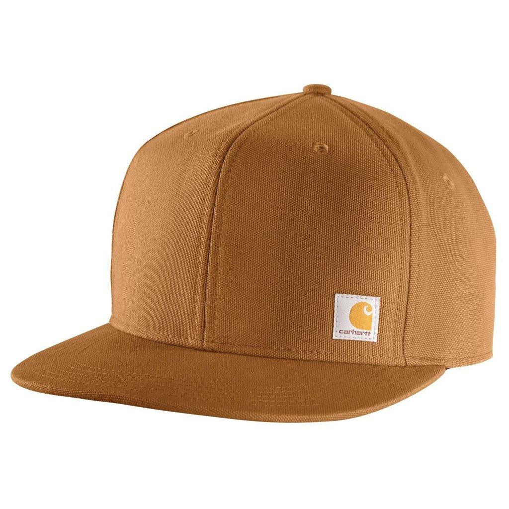 Carhartt Ashland Cap - Brown Adjustable Baseball Hat for Men & Women - Perfect for Outdoor Work, Hiking, and Casual Wear