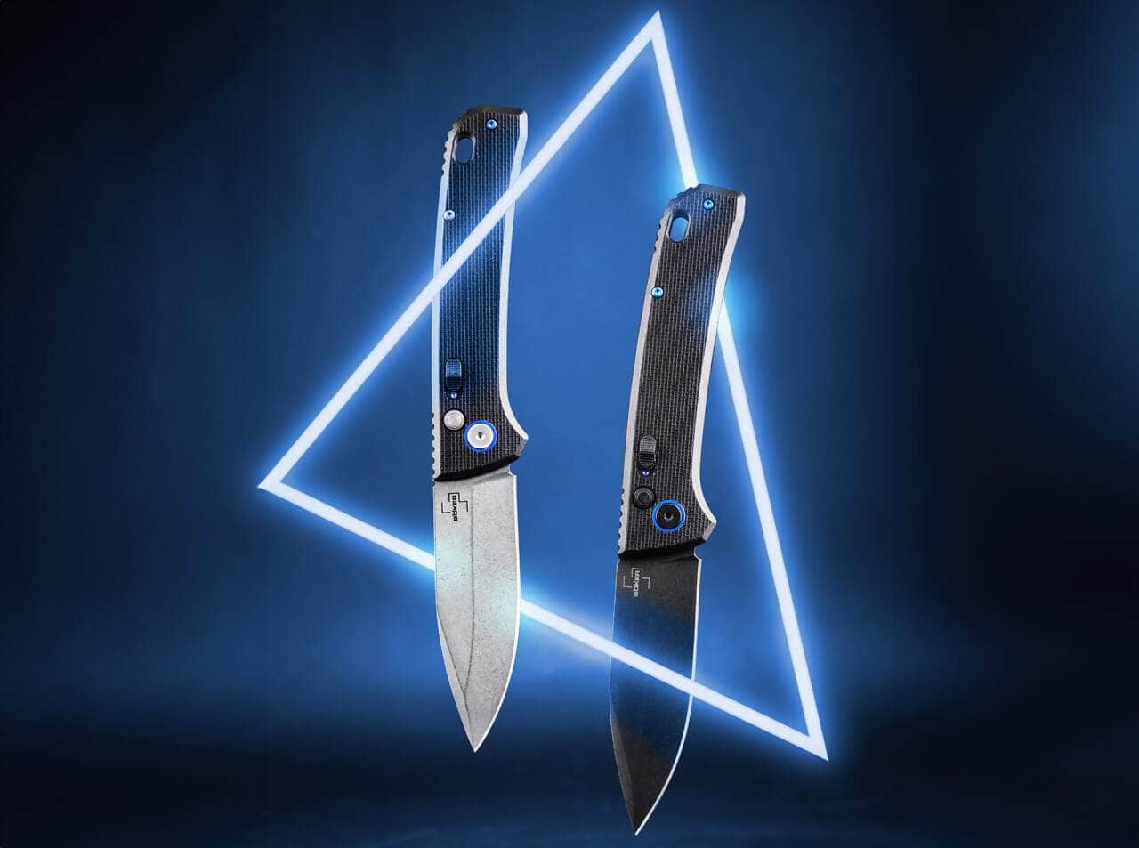 Boker Plus FRND Black Automatic Knife 01BO921 - Tactical EDC Folding Knife for Outdoor, Camping & Everyday Carry