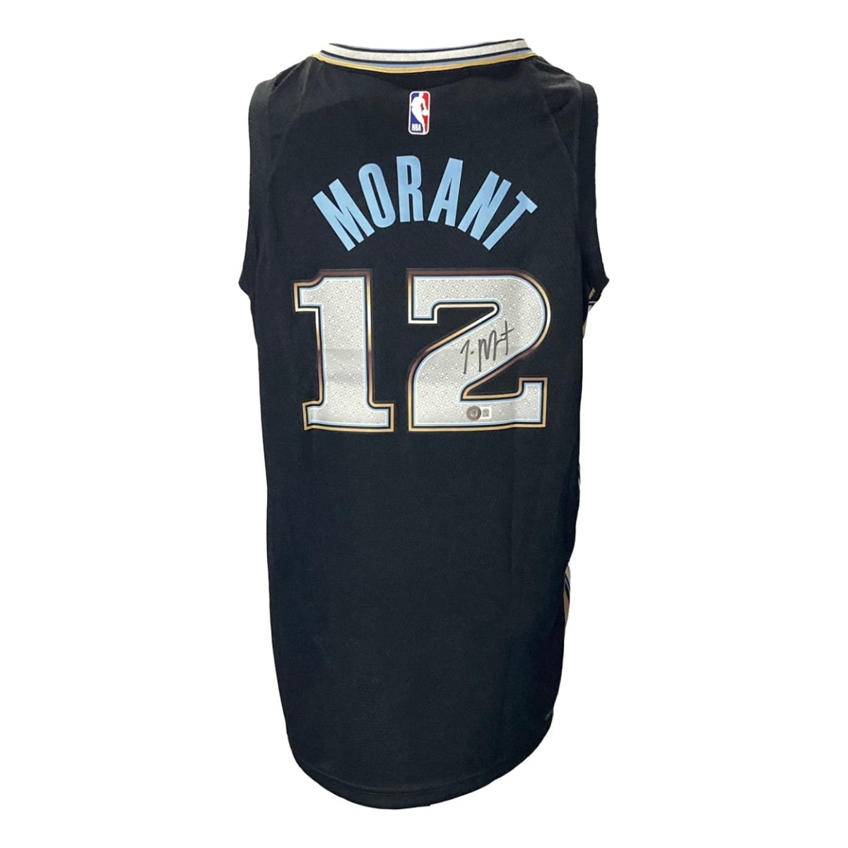 Authentic Ja Morant Signed Memphis Grizzlies Black Nike Swingman Jersey - Limited Edition NBA Basketball Collectible - Perfect for Sports Memorabilia Collections, Fan Gifts, and Game Day Display