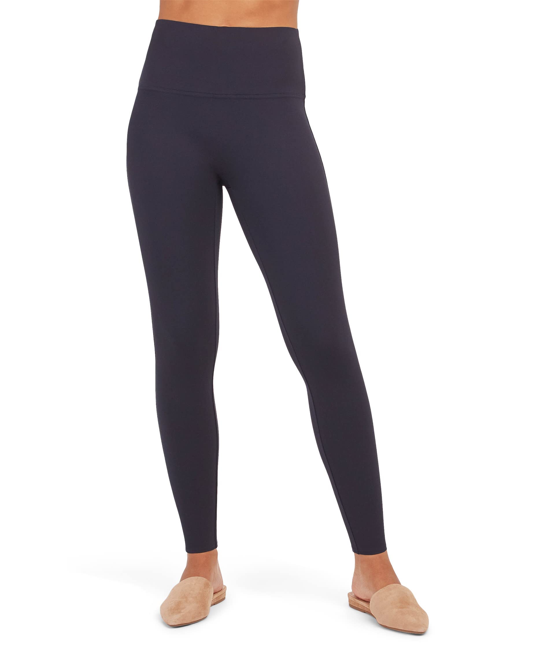 SPANX Ponte Leggings for Women - High Waist Shaping Tummy Control Pants - Perfect for Work, Yoga & Everyday Comfort