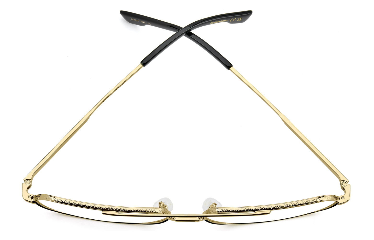DSQUARED2 D2 0157 Sunglasses - Polarized Aviator Style for Men & Women - Perfect for Driving, Beach & Outdoor Activities