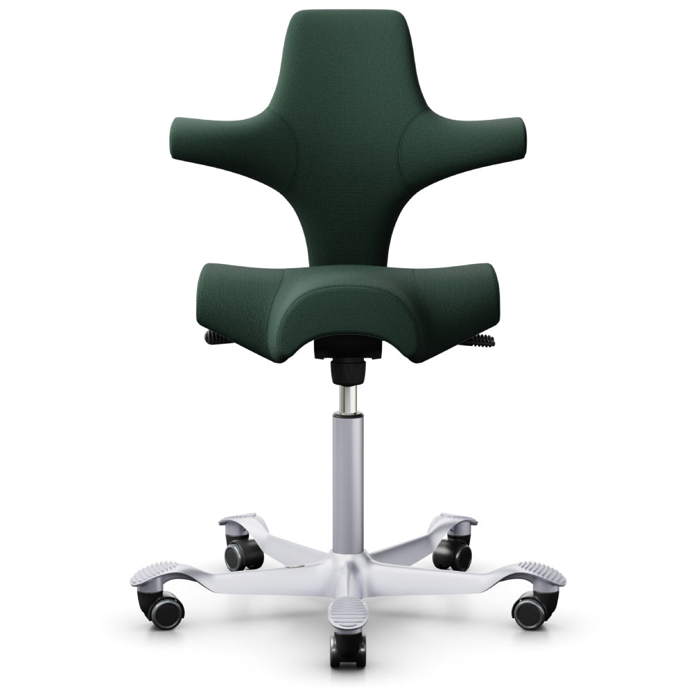 HÅG Capisco 8106 Ergonomic Saddle Chair - Adjustable Height & Tilt for Office & Home Workspace - Perfect for Desk Work, Gaming & Creative Professionals