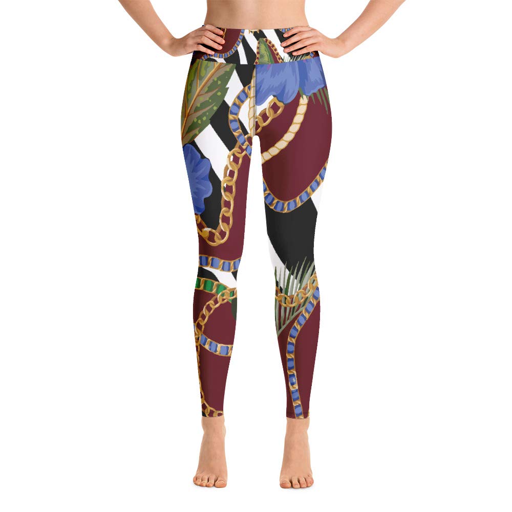 High Waisted Skinny Leather Leggings for Women - Stretchy Faux Leather Pants in Blue - Perfect for Workout, Yoga & Casual Wear
