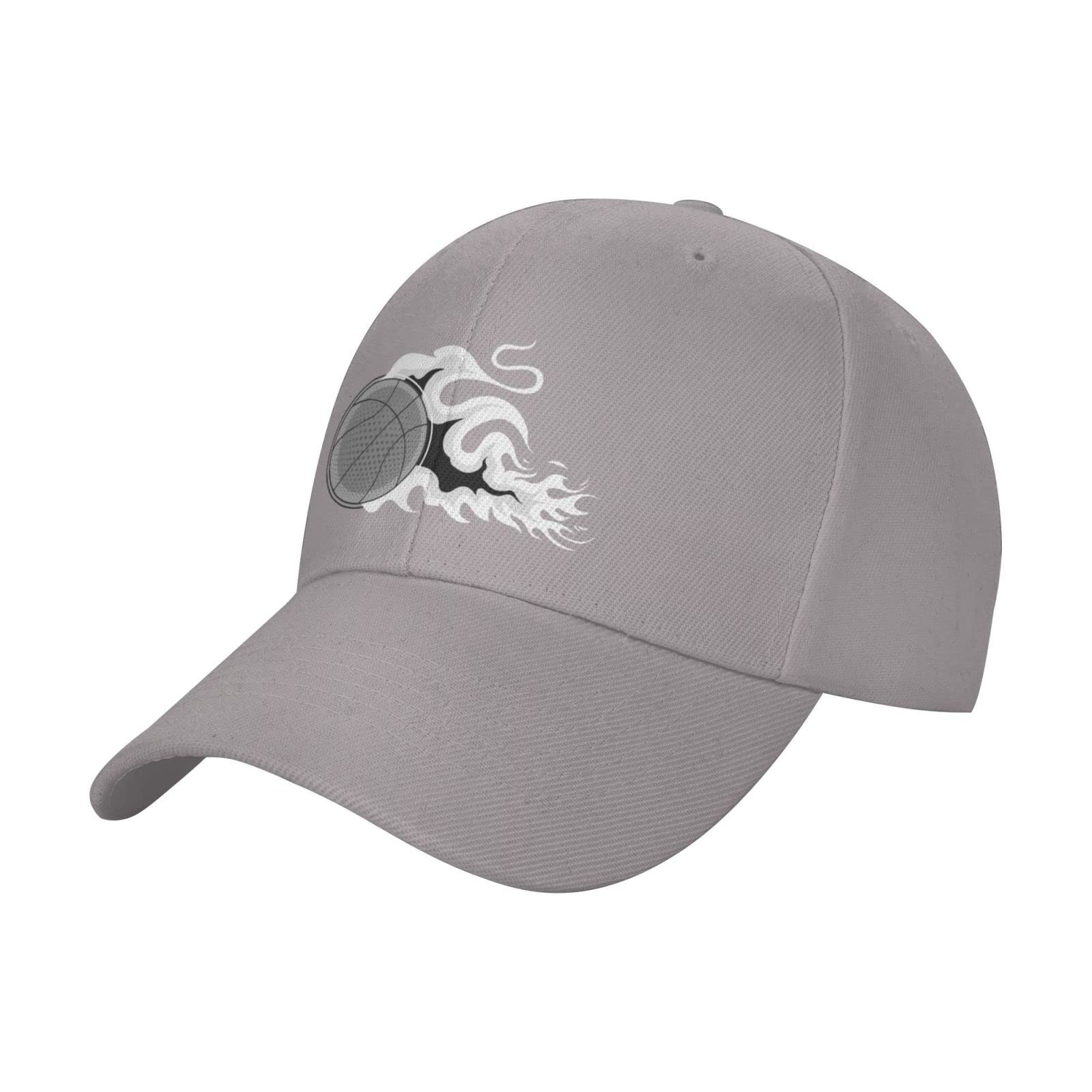 Stylish Basketball Logo Trucker Hat - Adjustable Snapback Summer Sun Hat for Men & Women | Perfect for Sports Fans, Outdoor Activities & Casual Wear