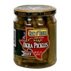 Spicy Pickled Okra by Talk O Texas - Tangy & Crunchy Southern Snack for Salads, Sandwiches & Charcuterie Boards