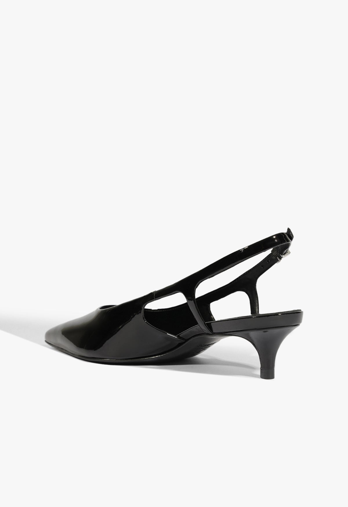 Boris Kitten Sling Pump - Comfortable Women's Low Heel Shoes for Work, Party & Daily Wear | Stylish & Lightweight Office Pumps with Non-Slip Sole | Perfect for Business, Dating & Special Occasions