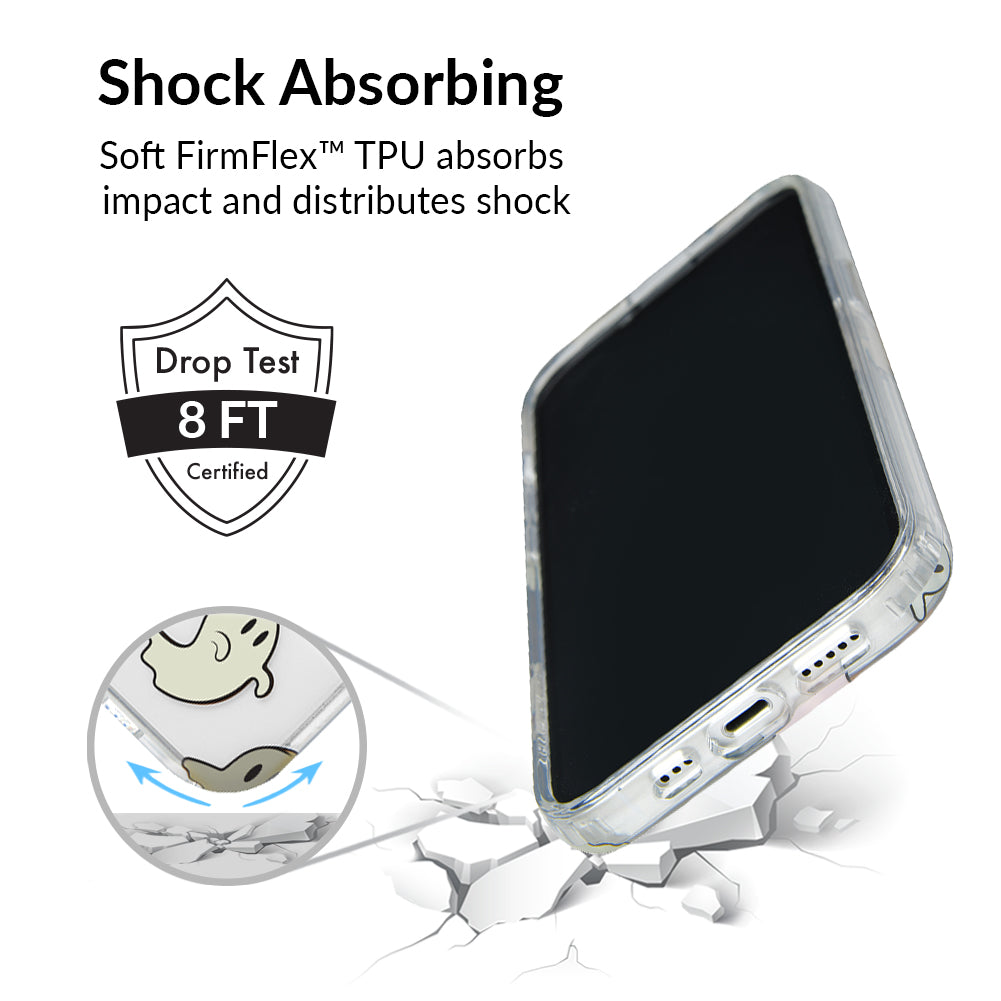 Ghosted Again iPhone Case - Trendy Protective Cover for iPhone 13/14/15 Pro Max - Slim Shockproof Phone Case with Stylish Design - Perfect for Everyday Use, Travel & Gifting