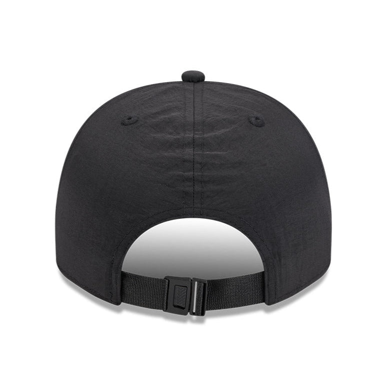 New Era San Francisco Giants Strapback Hat - Black Nylon Golf & Casual Wear Cap for Men & Women | Perfect for Golfing, Outdoor Sports & Everyday Fashion