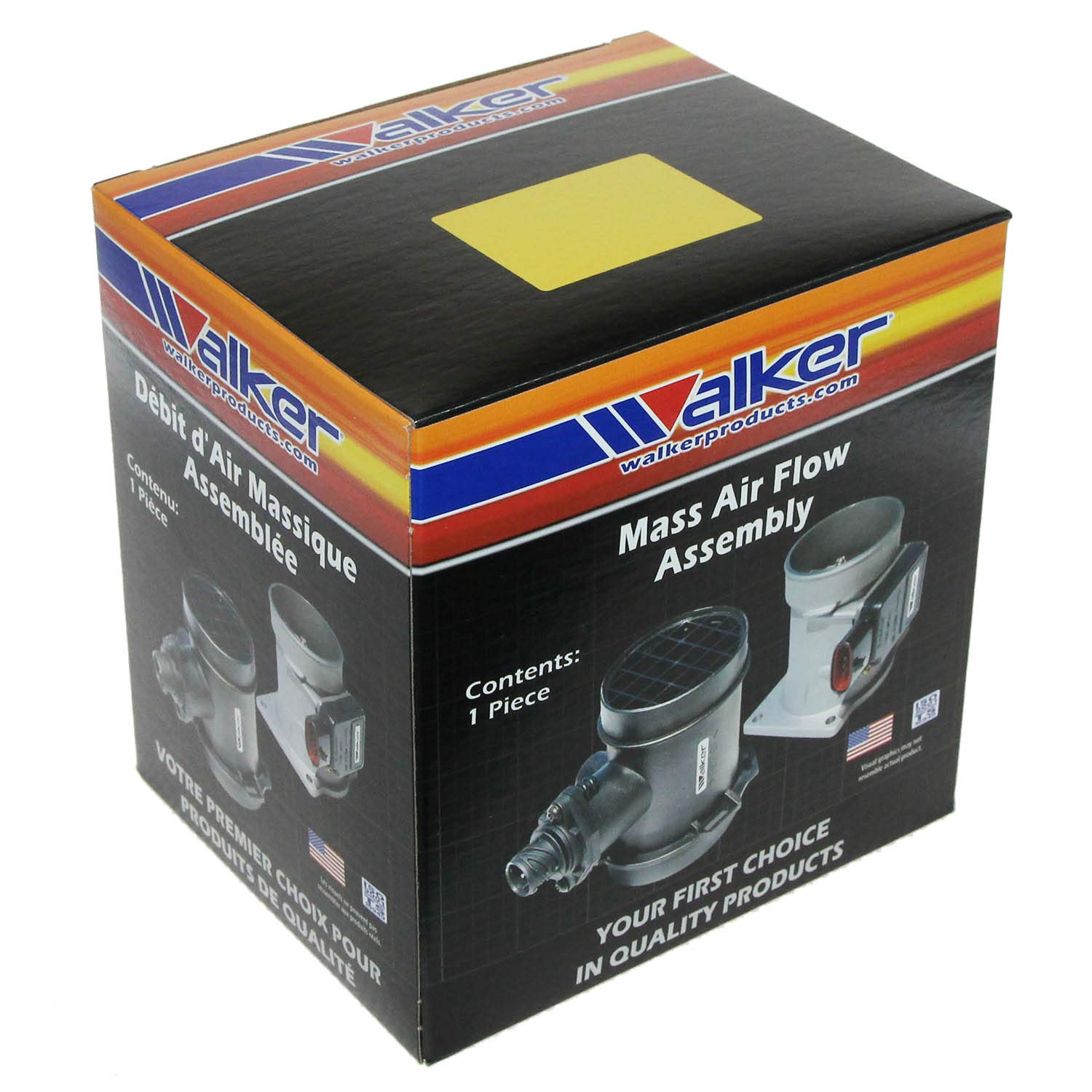 Walker Products 245-1262 Mass Air Flow Sensor Assembly - Compatible with Multiple Car Models - High Performance Air Flow Meter for Improved Engine Efficiency - Perfect for DIY Auto Repairs & Professional Mechanics