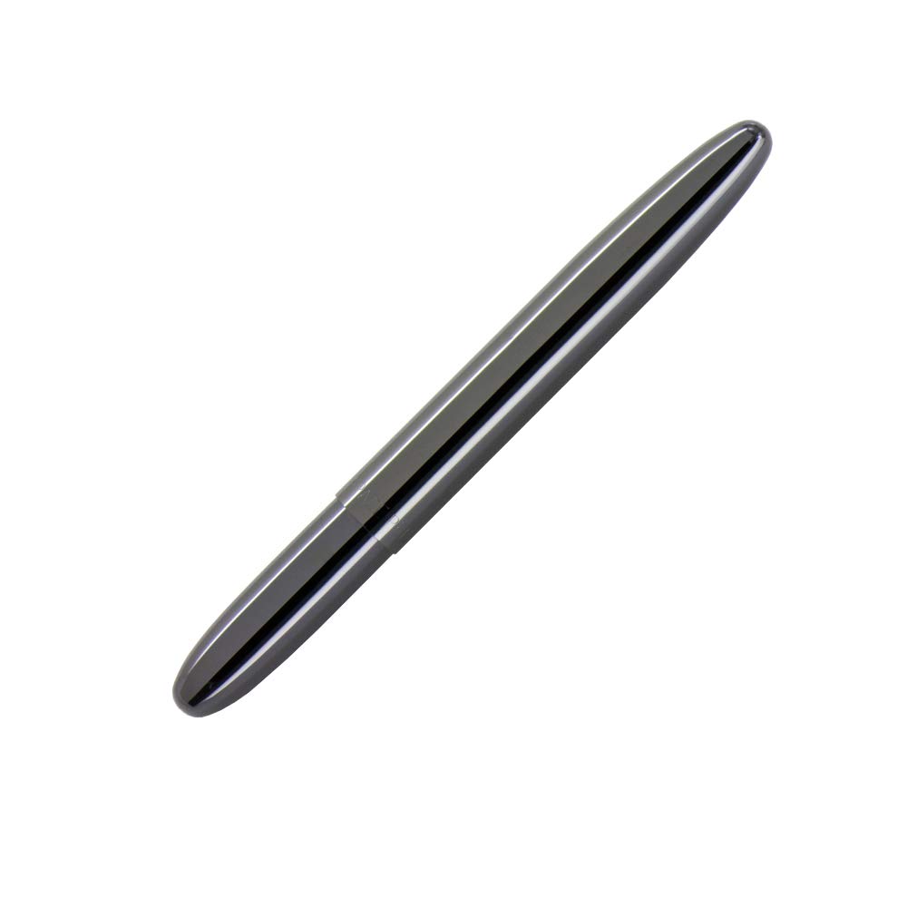 Fisher Space Pen Dark Matter Black Titanium Nitride Bullet Pen - Premium Brass Ballpoint Pen with Black Ink in Gift Box | Perfect for Everyday Carry, Outdoor Adventures & Executive Gifts