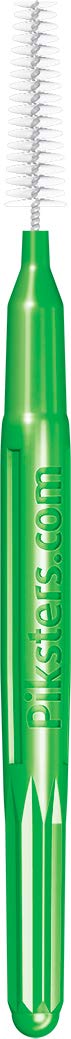 Piksters Interdental Brushes Size 3 - Medium Gap Dental Toothbrush with Soft Gum Bristles for Plaque Removal, Braces Safe (35 Pack) | Perfect for Daily Oral Care, Travel & Orthodontic Maintenance