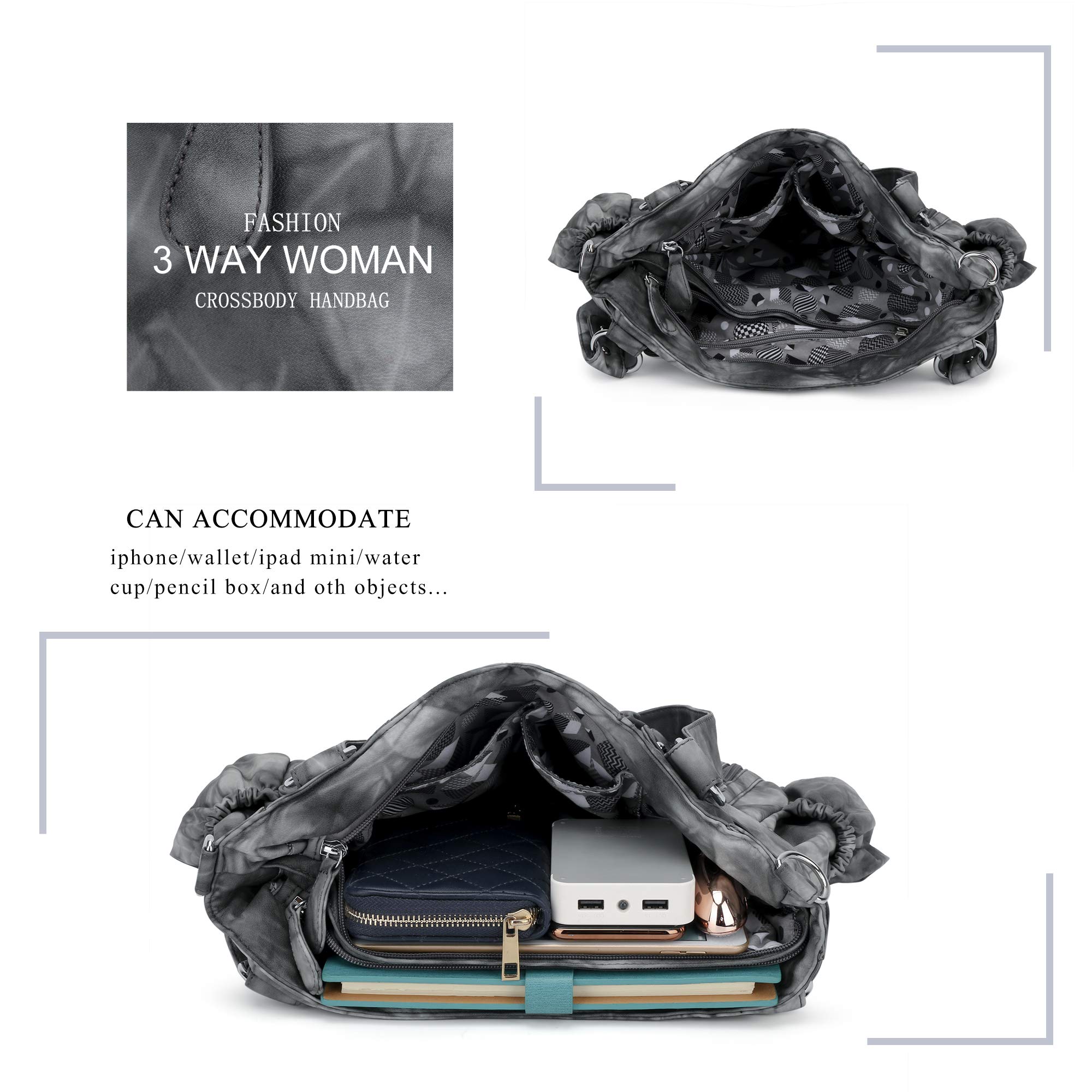Angel Barcelo Women's Hobo Purses & Handbags - Fashionable Satchel & Large Shoulder Bags for Work, Travel & Everyday Use