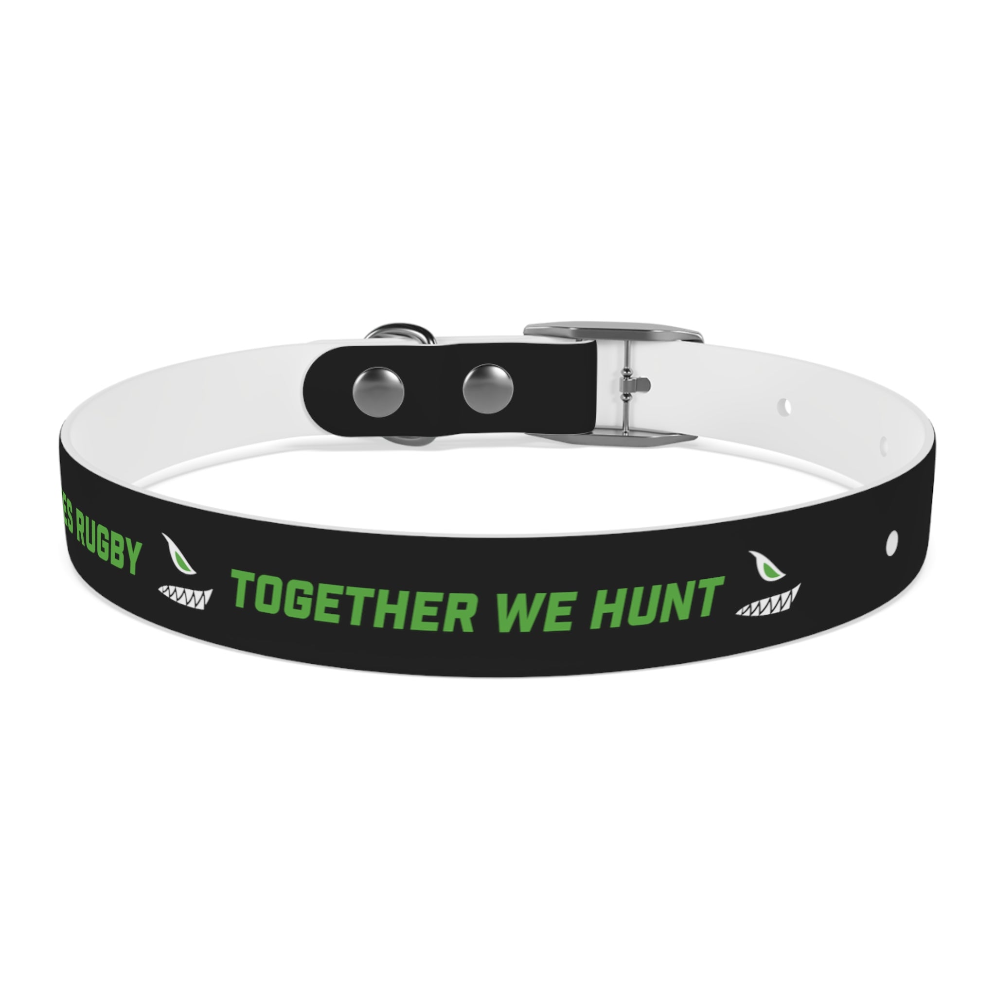 Premium Seawolves Dog Collar - Durable Nylon Pet Collar with Adjustable Buckle for Small Medium Large Dogs - Perfect for Walking, Training & Outdoor Adventures