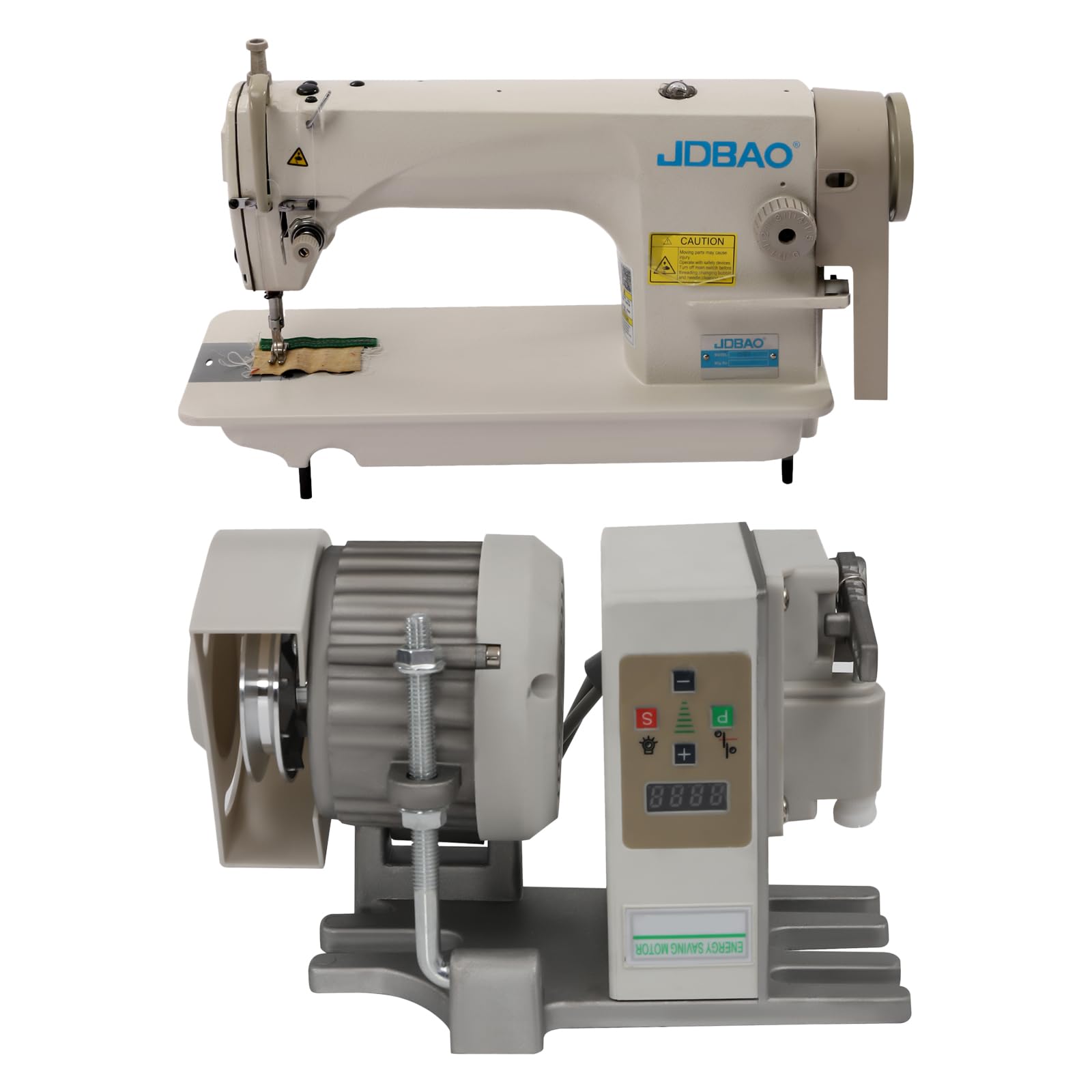 550W Heavy Duty Industrial Sewing Machine for Upholstery & Commercial Use - Professional Tailoring Equipment for Tailors, Drapery Makers, Fashion Designers & Dry Cleaners (Table Stand Not Included) | Perfect for Leather, Canvas, Denim & Heavy Fabrics