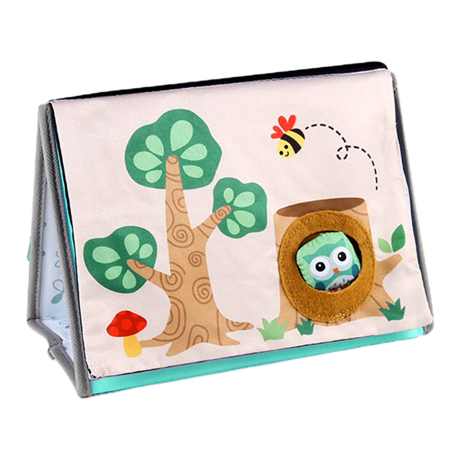 Soft Cloth Books for Babies & Toddlers - Sensory Crinkle Books for Early Learning & Development | Interactive Educational Toys for Infants, Kids | Perfect for Playtime, Bedtime & Travel