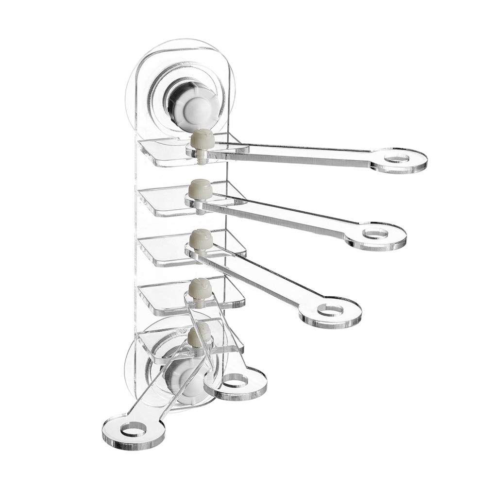Balacoo 5-Pack Acrylic Coral Holder Stand for Aquarium - Coral Plug, Fish Tank Ornament, Coral Rack Tree with 5 Claws - Perfect for Saltwater Reef Tanks & Marine Coral Frags